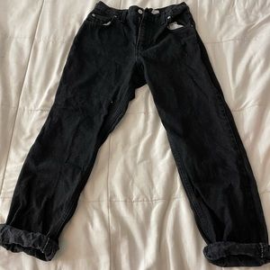 Vintage black mom/boyfriend jeans